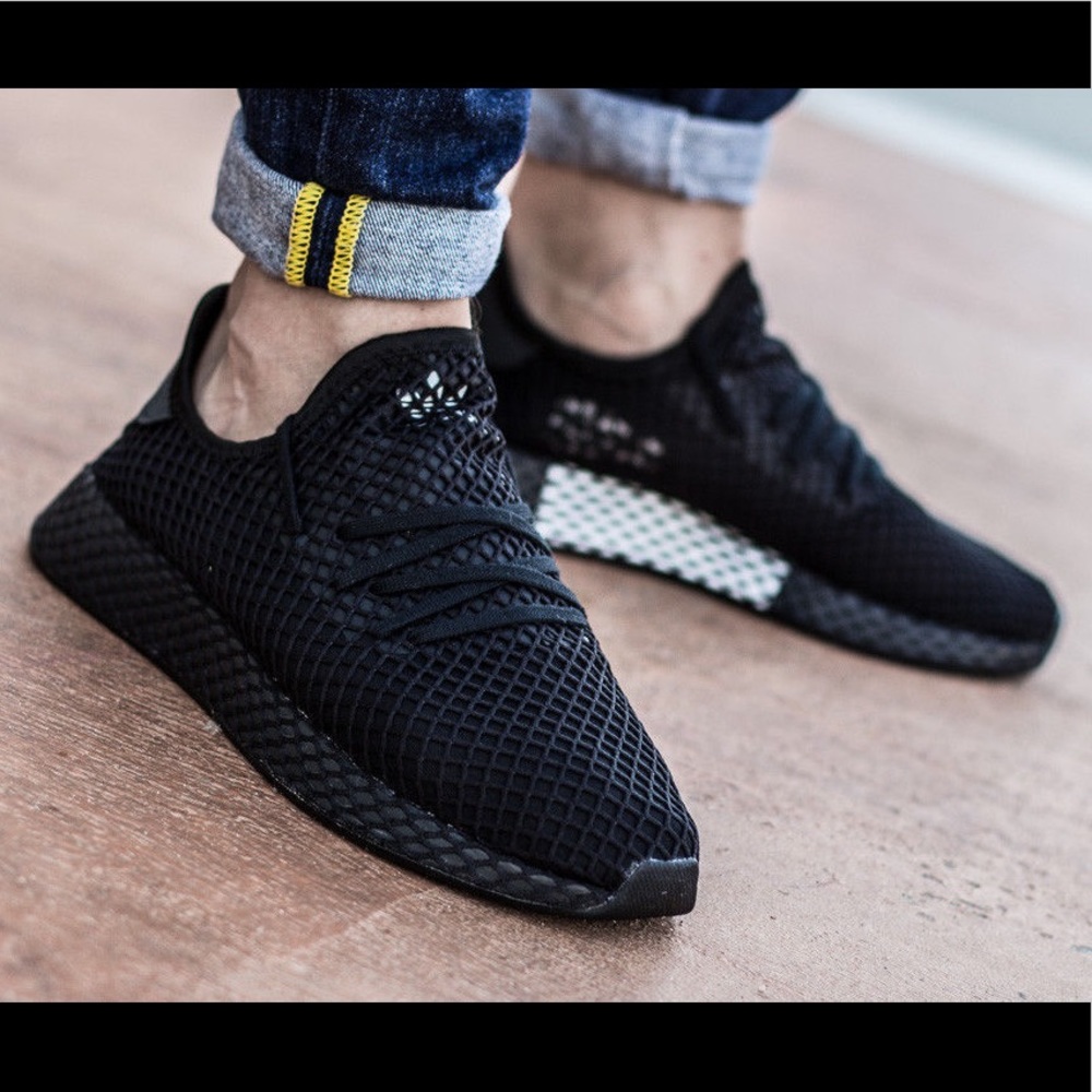 New Adidas Deerupt - Solid Black